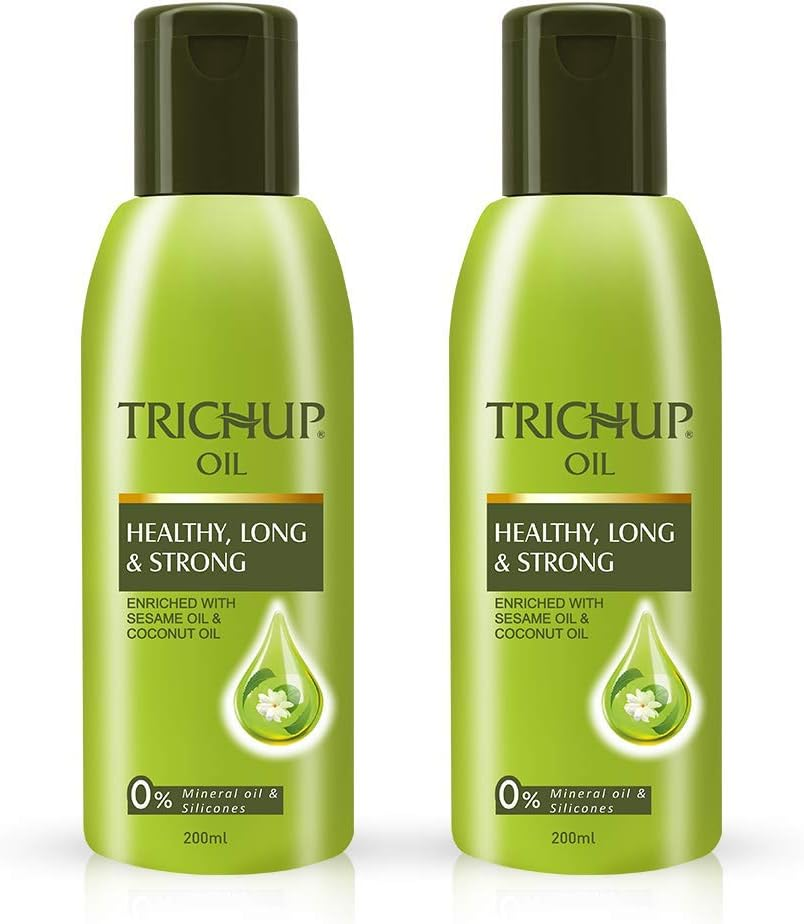 Trichup Healthy Long and Strong Hair Oil 200 Ml, (Pack of 2)