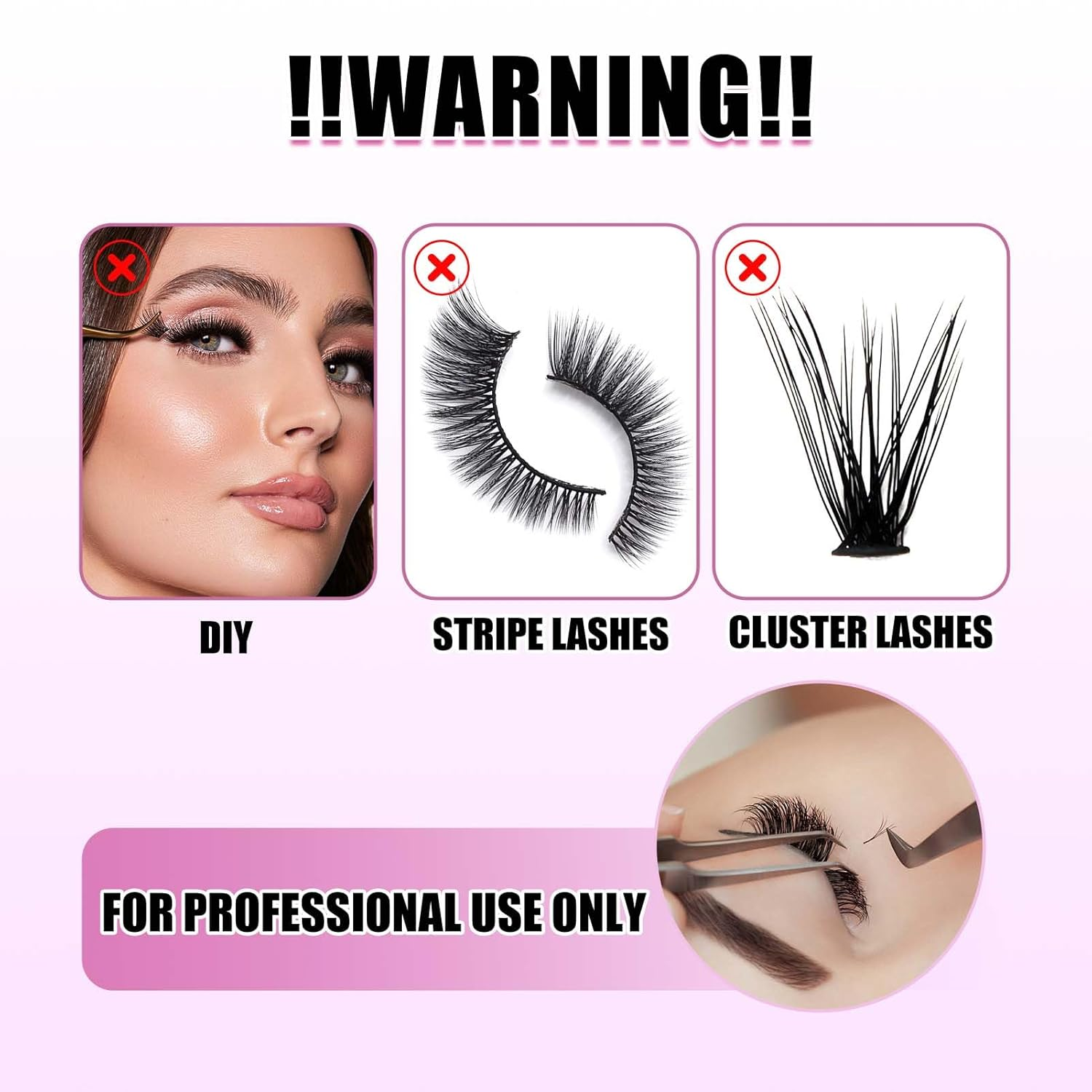 FADLASH Eyelash Extension Glue 5Ml 1S Dry Time 8 Weeks Retention Extra Strong Lash Extension Glue Waterproof Eyelash Bond Professional Use Only image number 4