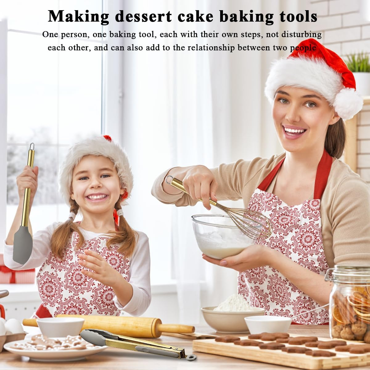 Gold Kitchen Utensils Set, Kyraton 38 Pieces Non-Stick Silicone Cooking Utensils Set, Spoon Spatula Set with Sturdy Stainless Steel Utensil Holder, Dishwasher Safe