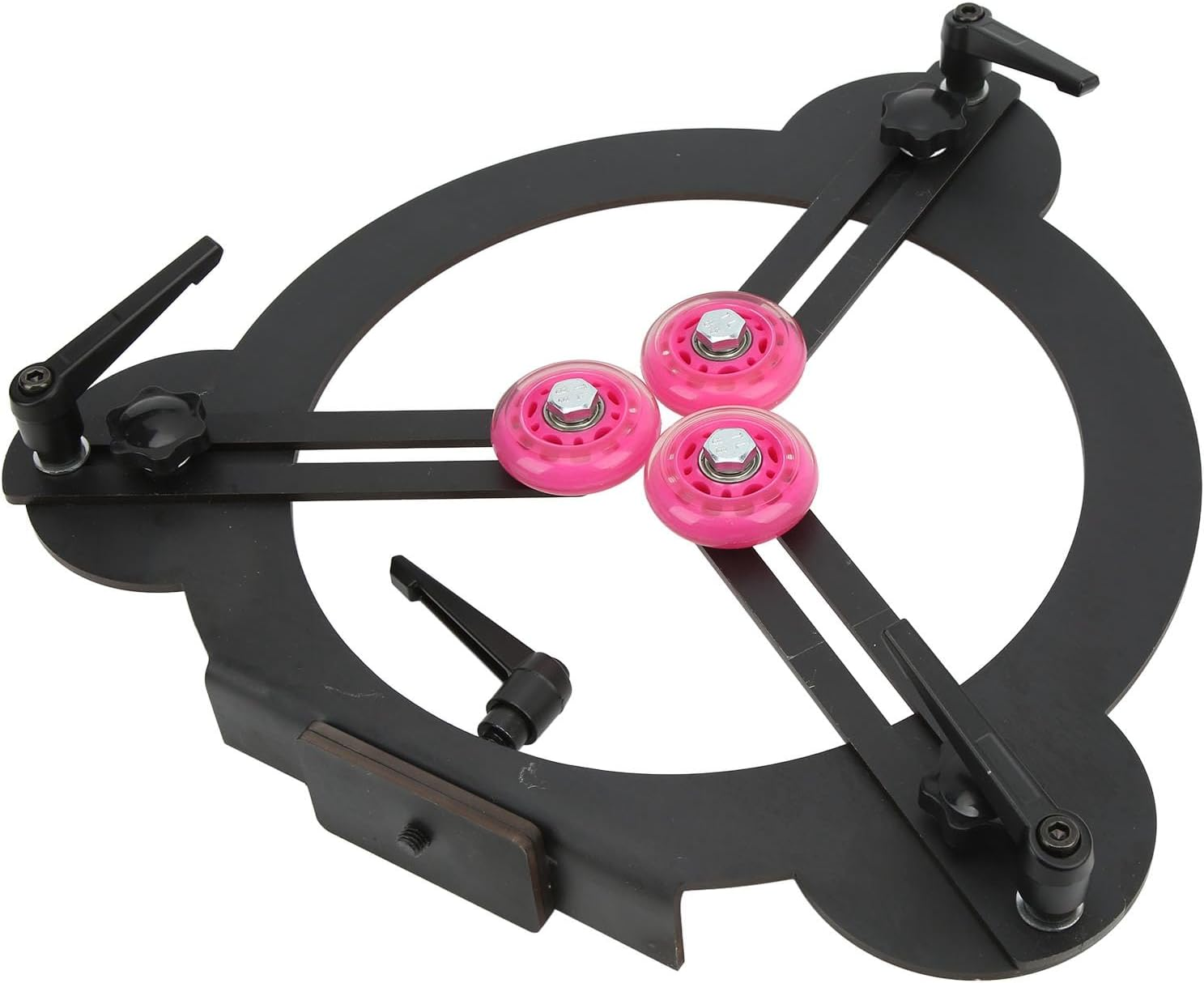 Woodturning Steady Rest, Steady Rest Wood Lathe Hold Workpiece Tightly for 12In Swing Lathes image number 5