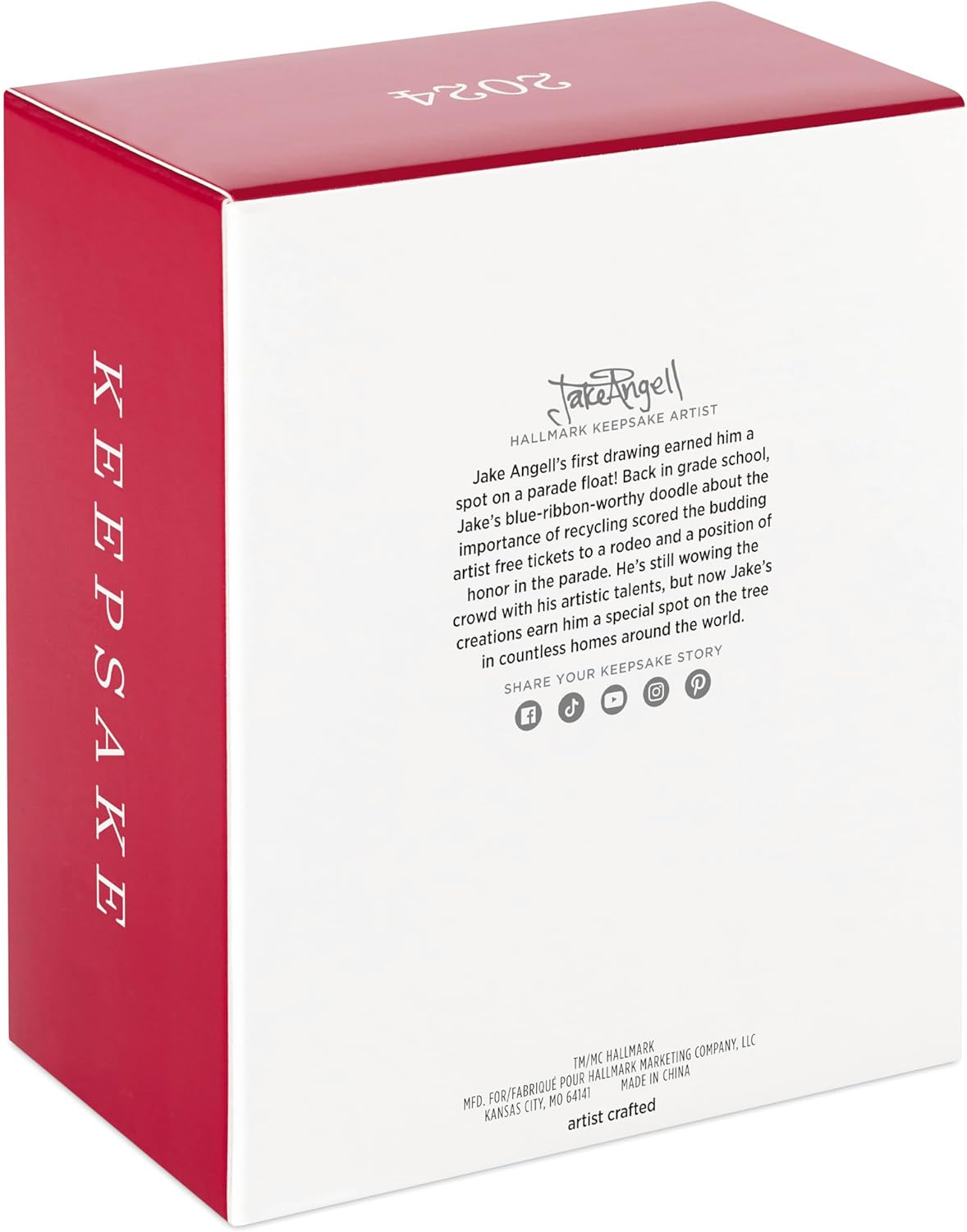 Hallmark Keepsake 2024 House of the Dragon Daemon Targaryen Christmas Ornament