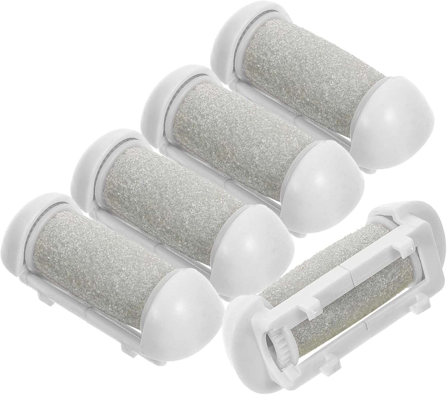 NULYLU 5Pcs Electric Foot File Roller Heads Replacement Roller for Foot Scraper Pedicure Tool Refill image number 3