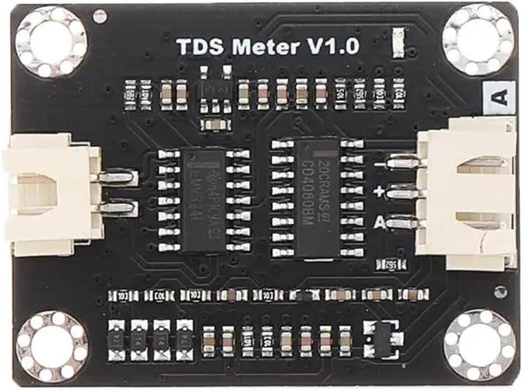 Tuperoymse Analog TDS Sensor TDS Meter Water Conductivity Sensor Tester Liquid Detection Water Quality Monitoring DIY with 2 Cables image number 1