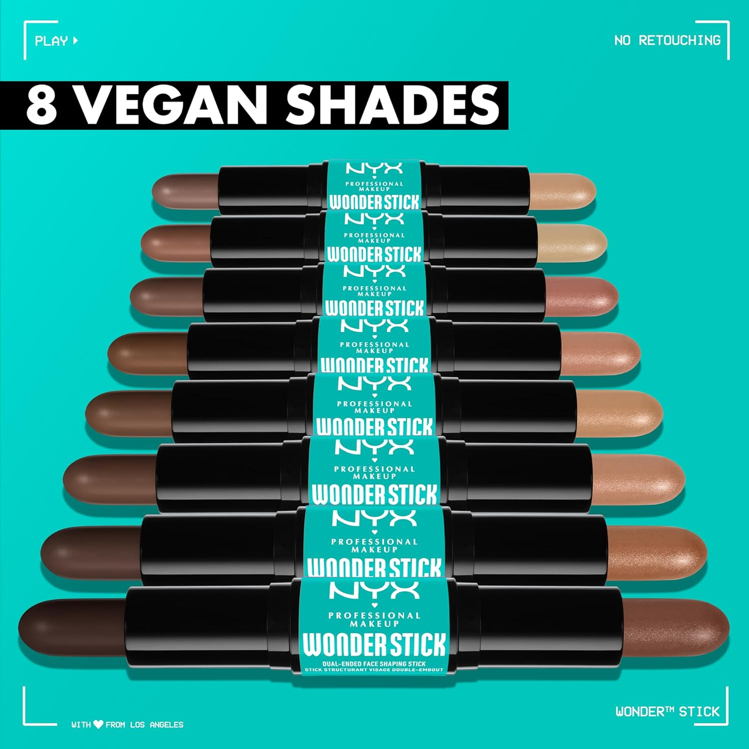 Nyx Professional Makeup Wonder Stick Contour and Highlight Stick Universal Light image number 3