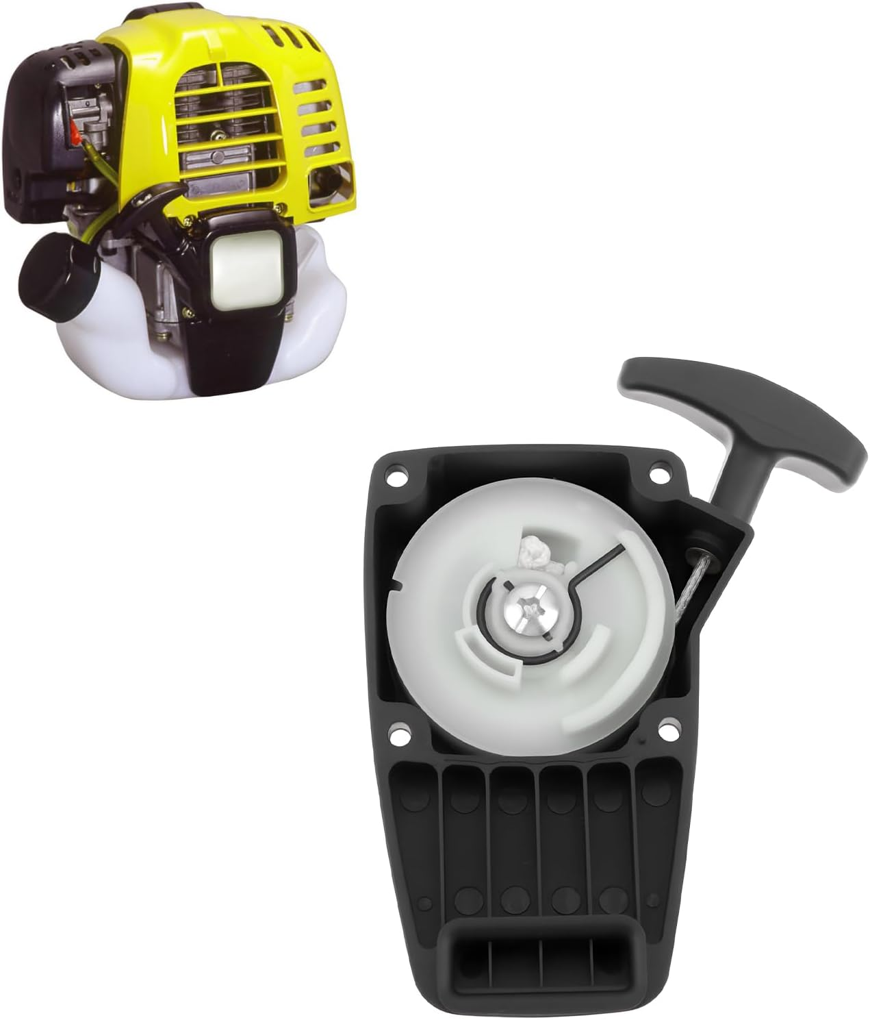 Recoil Pull Starter 125917-7 Compatible with Robin EH025 BHX2500 BHX2500CA EM4251 image number 1