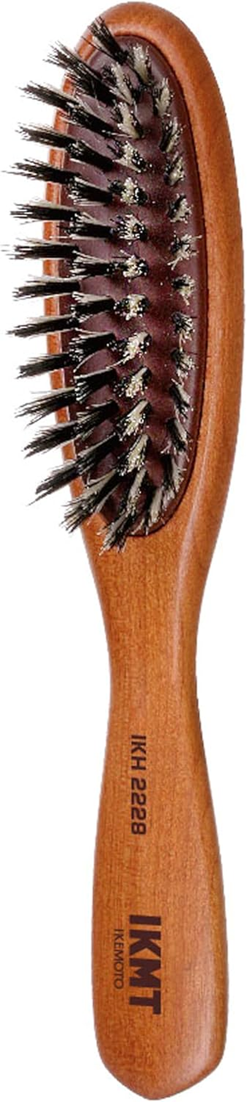 Ikemoto Brush IKH2228 Hair Brush/Ikmt Brushing Brush (Small) Hair Stiffness: Soft (S) Made in Japan