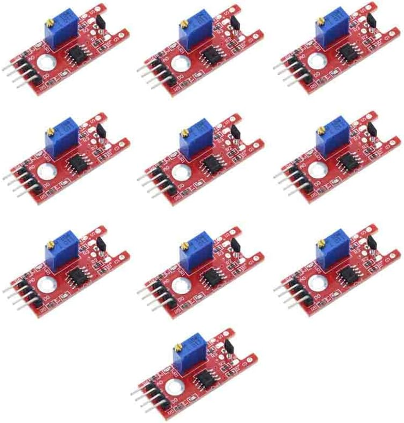 10PCS KY-024 Linear Magnetic Hall Effect Sensor Module image number 4