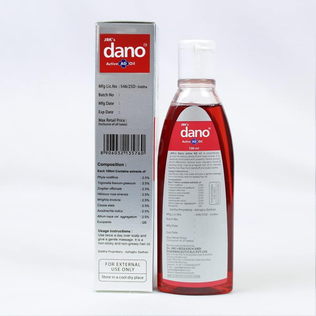 Jrks Dano Active AD Oil 100 Ml (PACK of 2) image number 4
