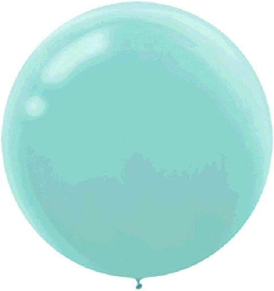 Amscan Bright Pink Latex Balloons 4 Pieces, 60 Cm Size image number 2