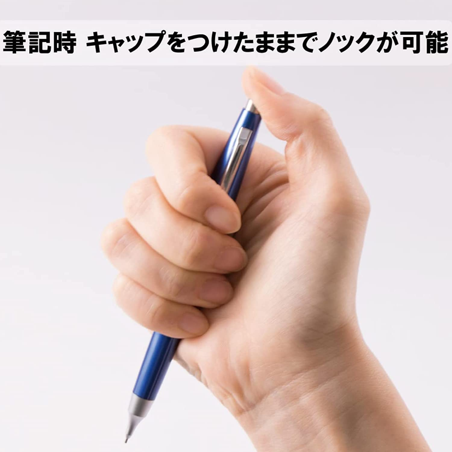 Pentel&reg; Automatic Sharp&trade; Mechanical Pencil, 0.5 Mm, Blue - Olive Green image number 3