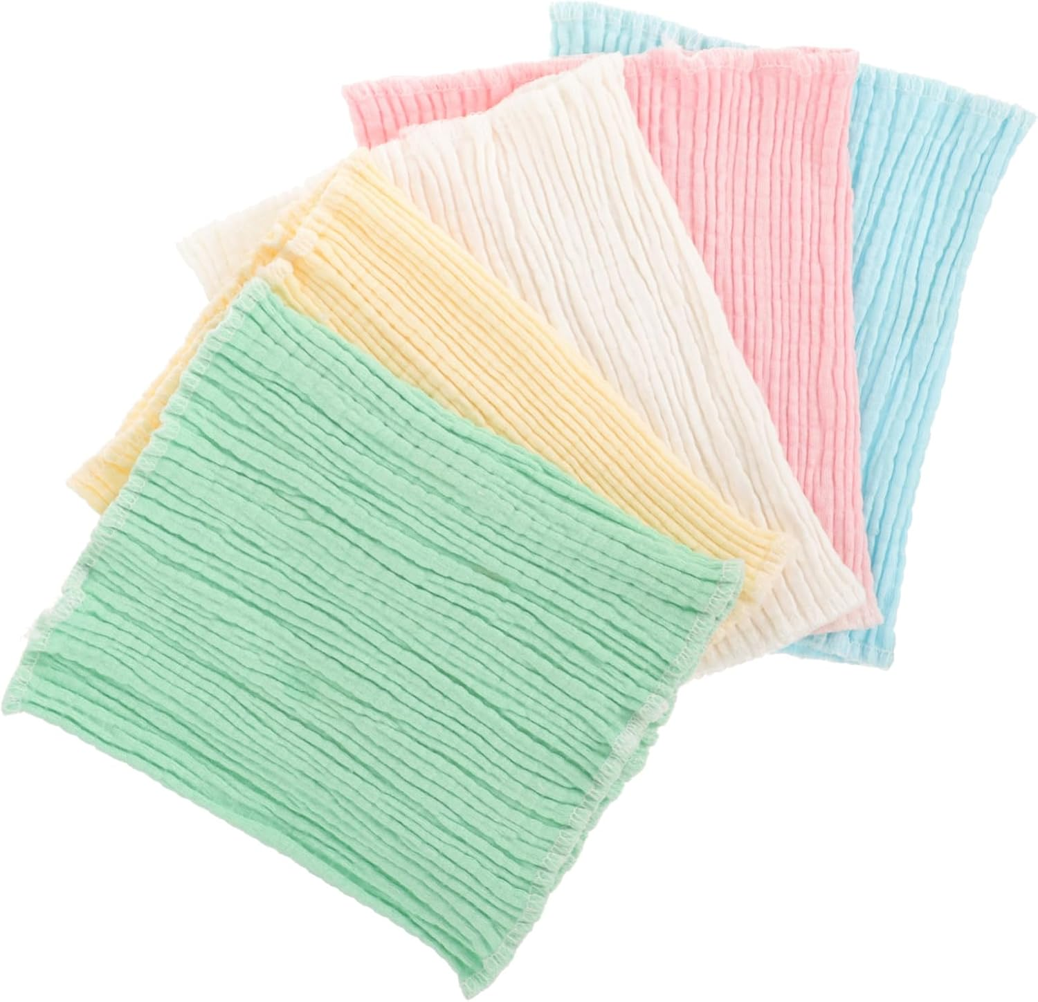 5Pcs Cotton Belly Band Boy Girl Navel Cord Straps Soft High Elastic Belly Bands for Newborn for Protecting and Umbilical Cord after Bathing Daily Wear image number 4