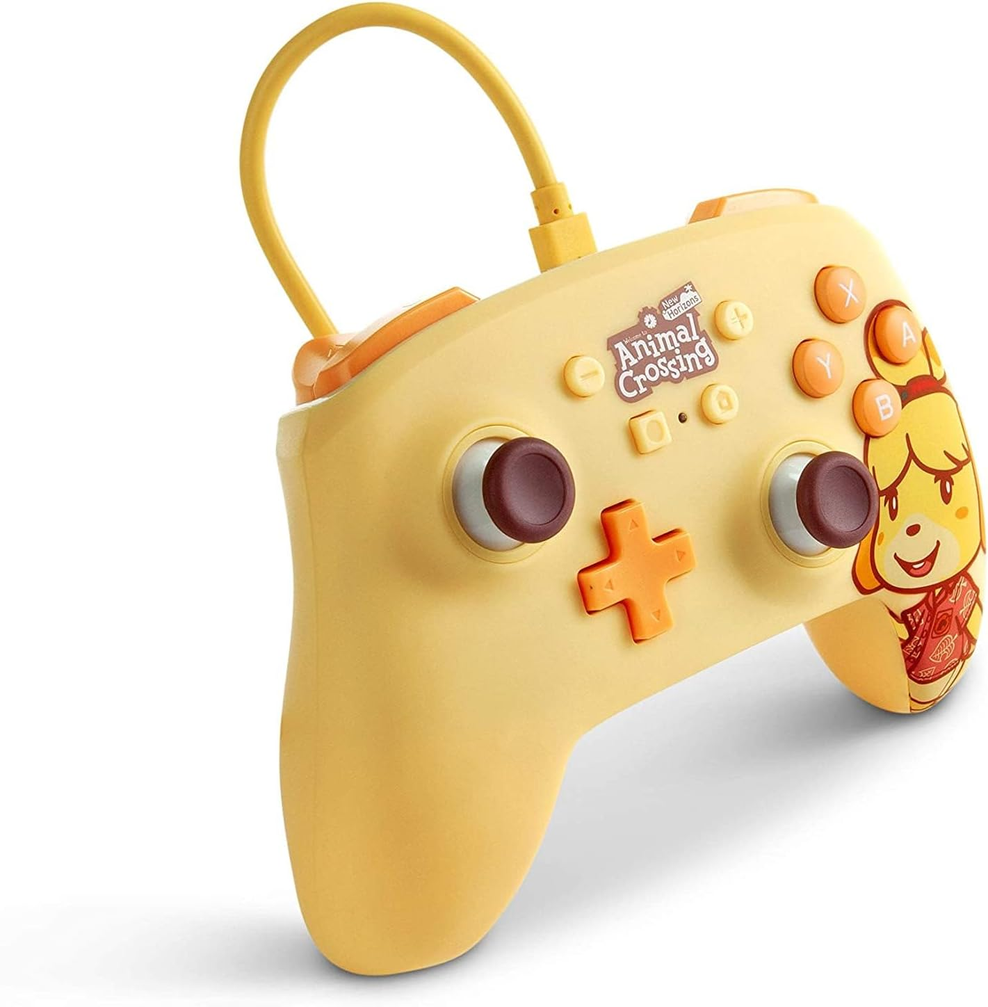 Powera Enhanced Wired Controller for Nintendo Switch - Animal Crossing: Isabelle, Nintendo Switch Lite, Gamepad, Game Controller, Wired Controller, Officially Licensed - Nintendo Switch