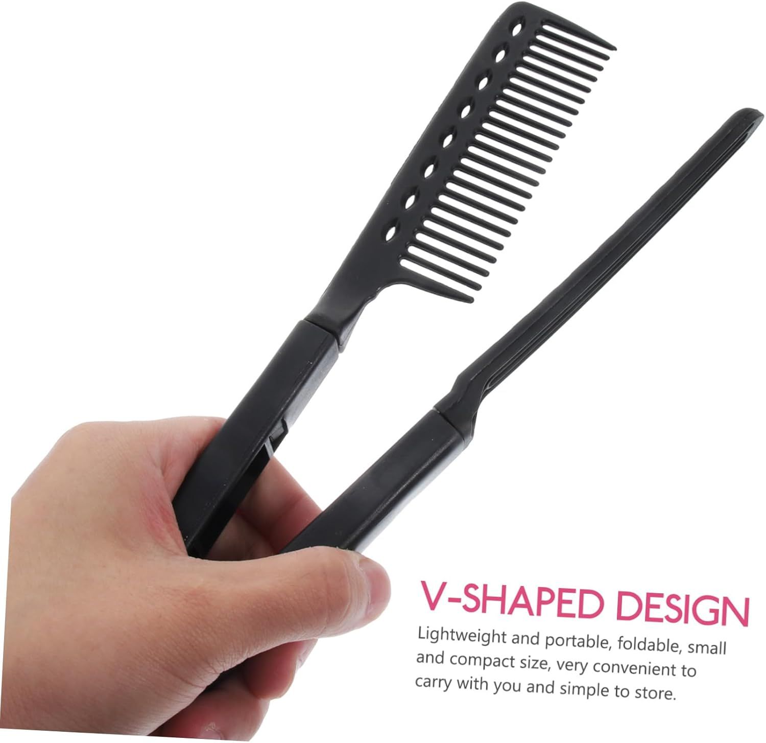 BIUDECO Flat Ironing Hair Comb Hair Straightener Straightener for Women Random Color image number 2