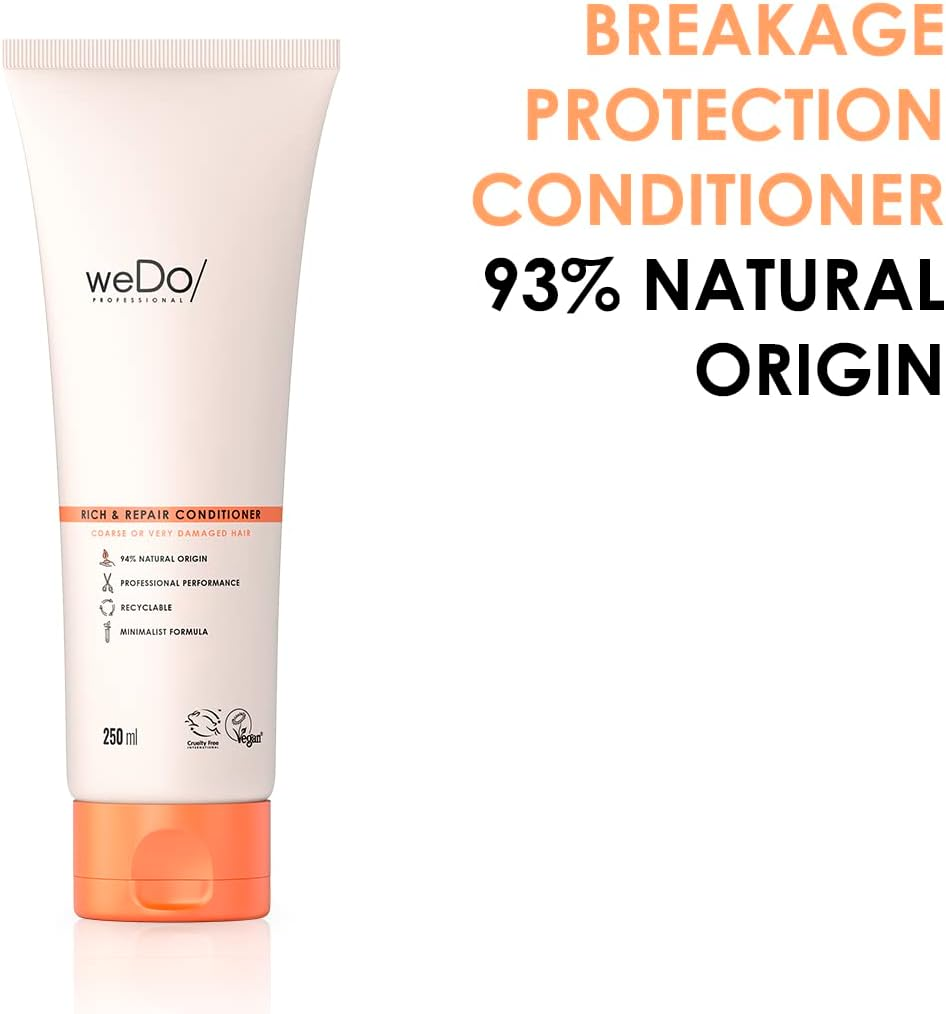 Wedo Professional Rich and Repair Silicone Free Conditioner for Damaged Hair 250 Ml image number 3