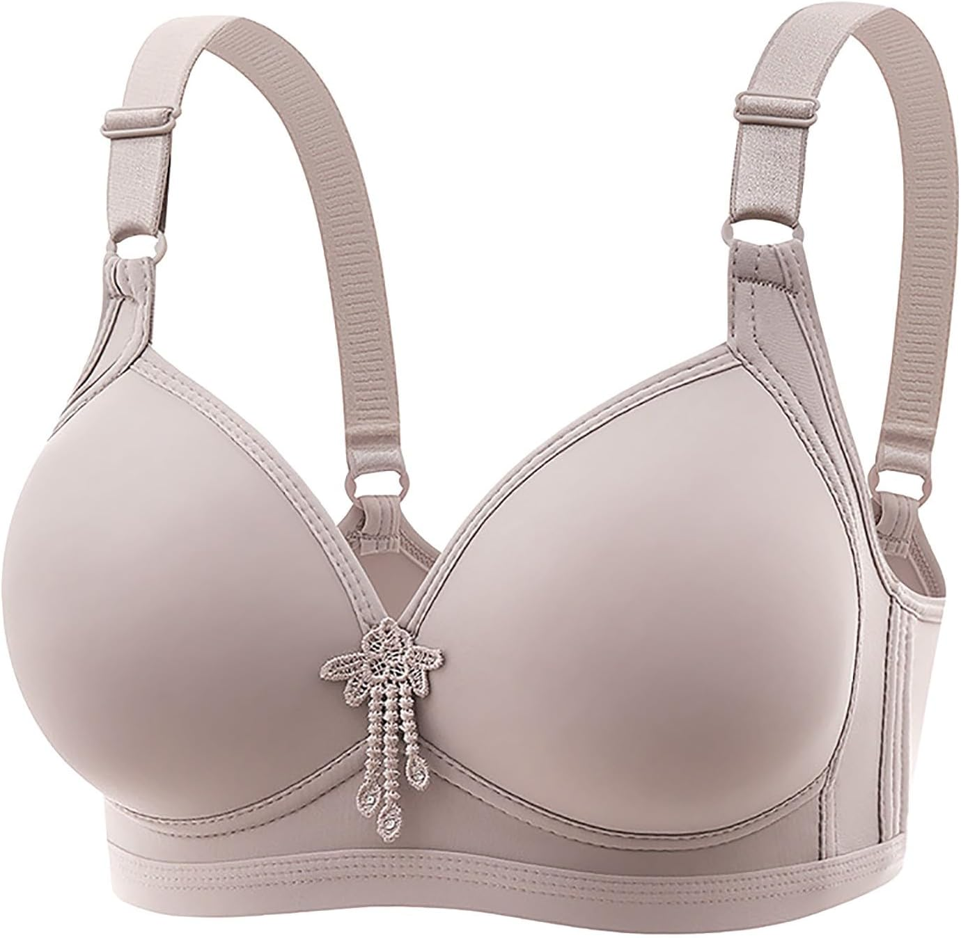 Black Lace Bralette Women'S Sports Bras Ped Pack Womens Non Wired 36C plus Size High Impact Maternity Pregnancy Supportive Doreen Bralettes Maternity Ladies Packs of 2 Full Support