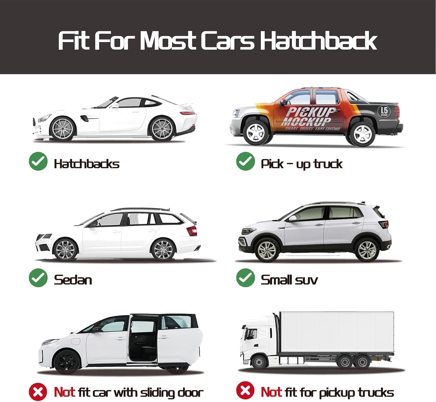 2 Pack Car Window Shade,Car Sunshade for Baby,Car Side Sunshade Cover,Breathable Mesh Window Screen for Car,Sun Shade Blocking Mosquito Net image number 4