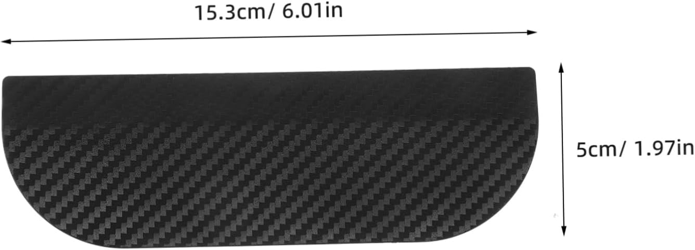 1Pair Car Rear View Mirror Rain Guards Side Mirror Visor Durable Rain Shield for Visibility Easy Installation Car Modification Accessory image number 6