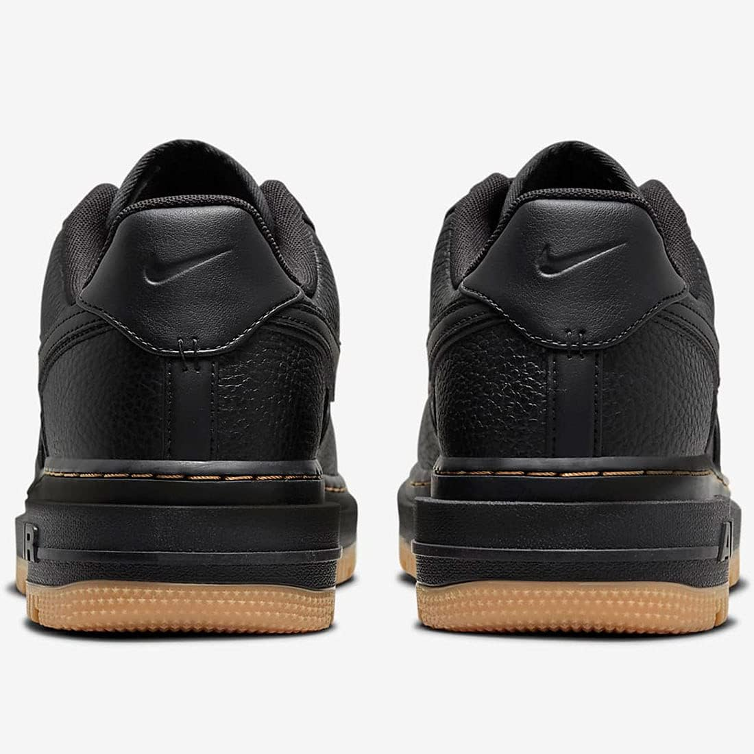 Nike DB4109-001 Lux Air Force 1 LUX Black/Back Tan/Gum Yellow/Black image number 6