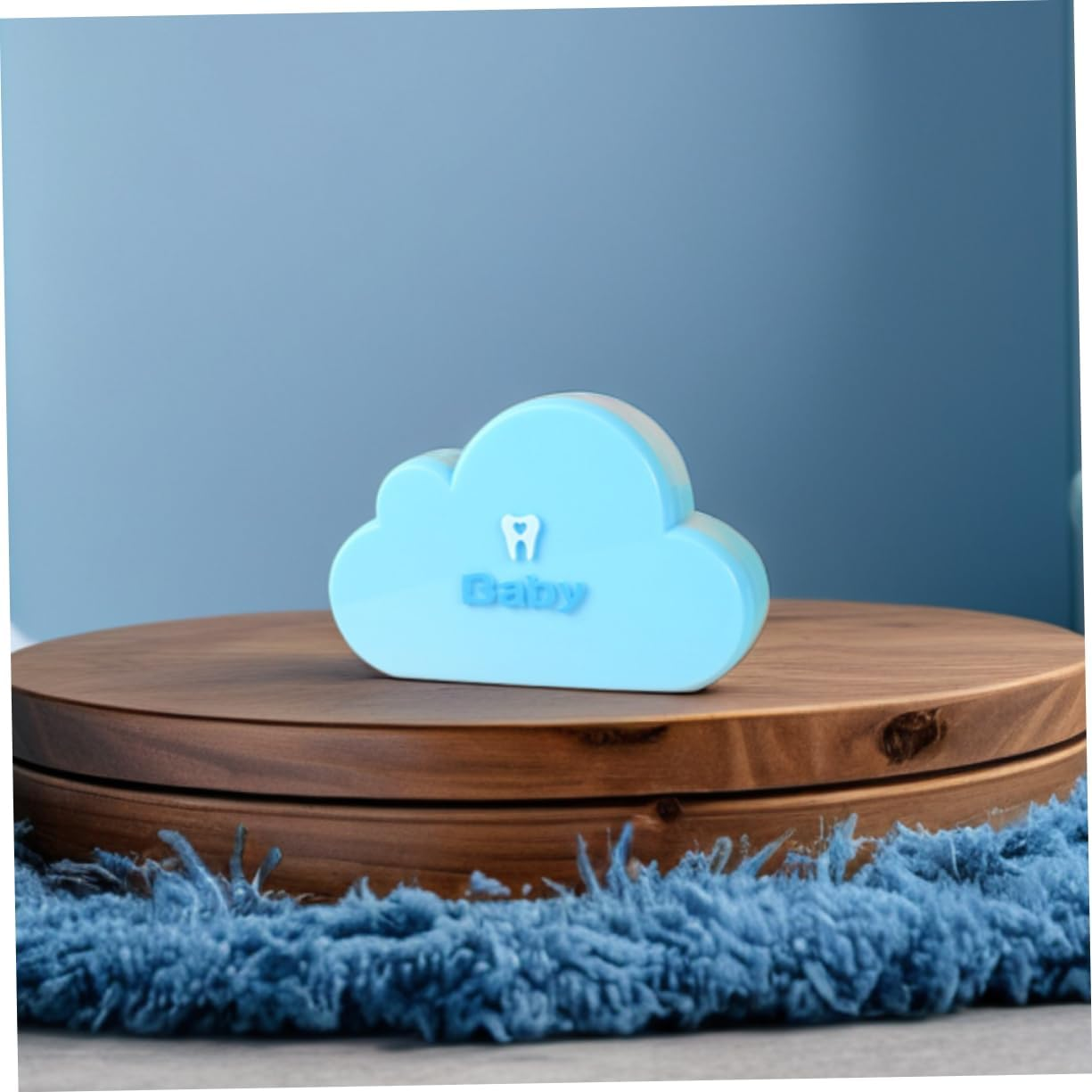 Keepsake Tooth Box Cute Tooth Holder for Boys Safe Material First Haircut Showers Birthdays image number 6