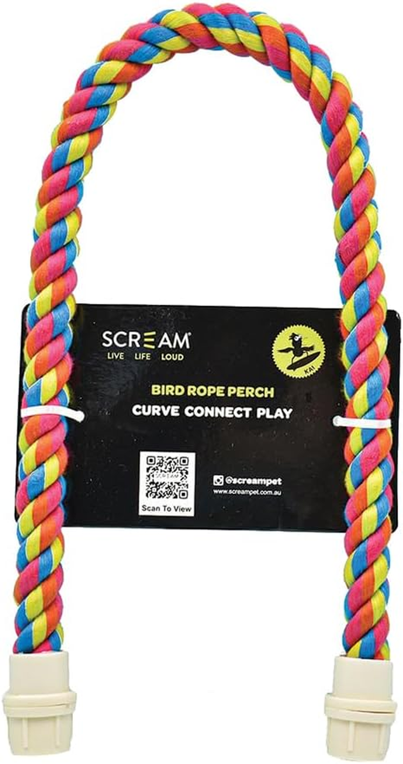 Scream Bird Rope Perch 2X65Cm image number 2