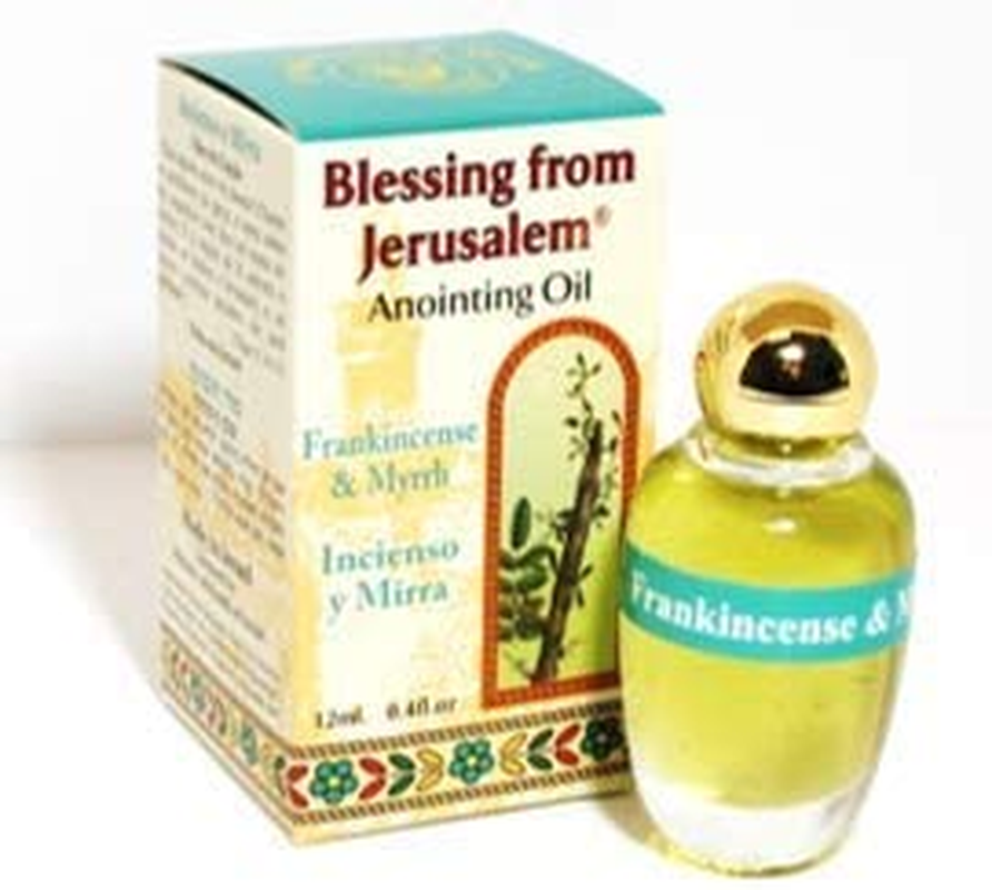 Anointing Oil 12Ml. - Blessing from Jerusalem (Frankincense and Myrrh) image number 4
