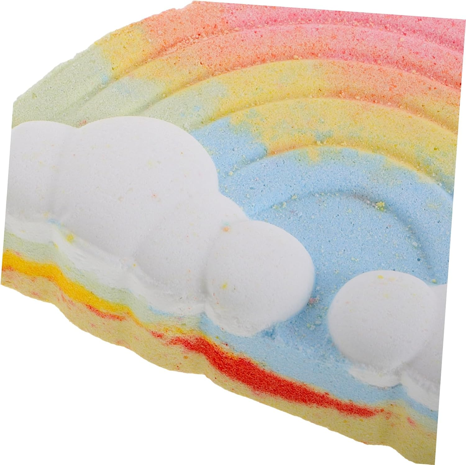 FRCOLOR Moisturizing Cloud Organic Essential Oils Fun Bath Toy for Relaxation and Skin Hydration Creative Rainbow Design for Women image number 6