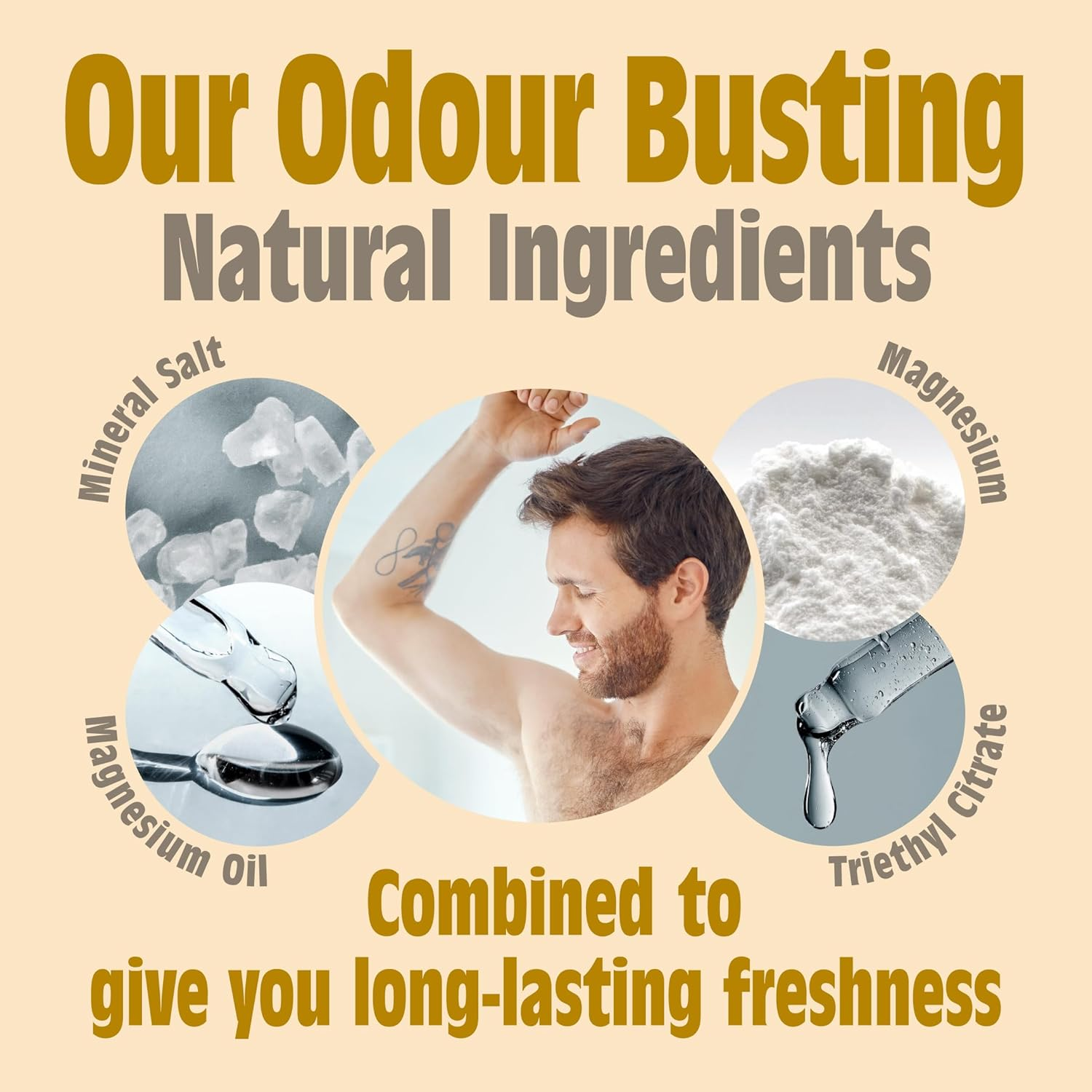 Salt of the Earth Amber and Sandalwood Natural Deodorant Spray (100Ml) image number 4