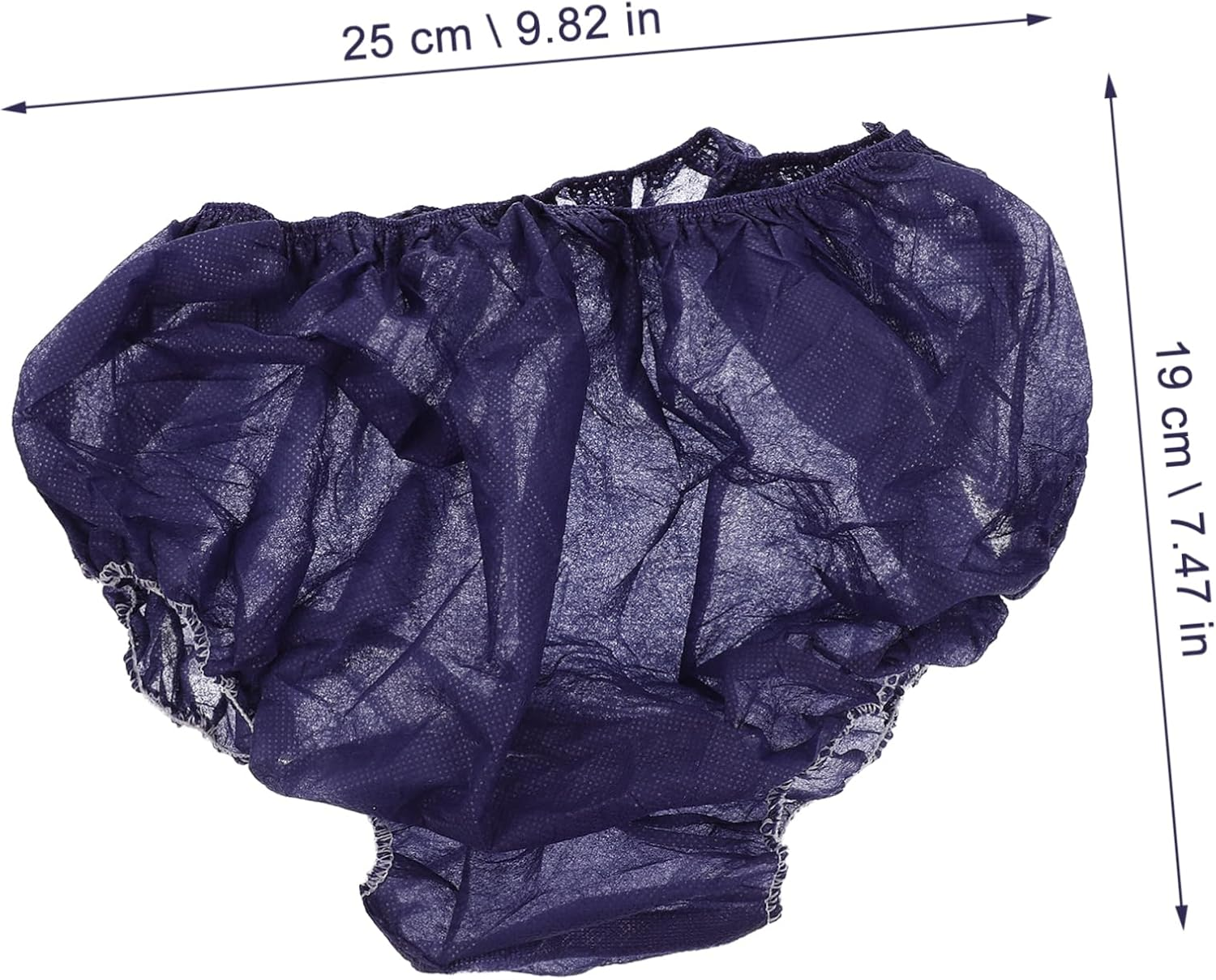 Sosoport 25Pcs Women Disposable Spa Panties Simple Panties for Postpartum Travel Spa Sessions Dark Blue image number 4