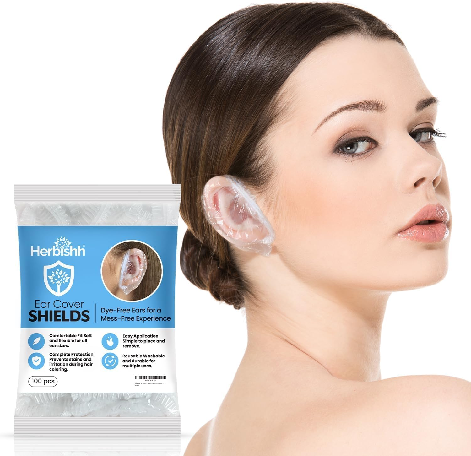 HCOL Keratin Hair Mask Copper + Ear Covers (100 Pack) + Flyaway Hair Stick | Hydration Kit image number 2