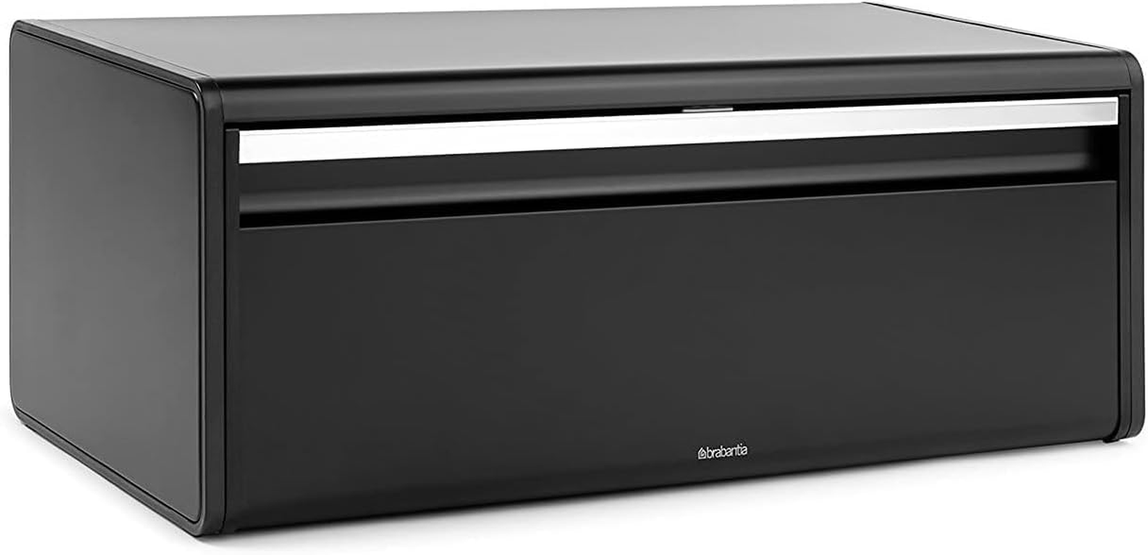 Brabantia Fall Front Bread Bin, Matt Steel FPP, Made in Belgium
