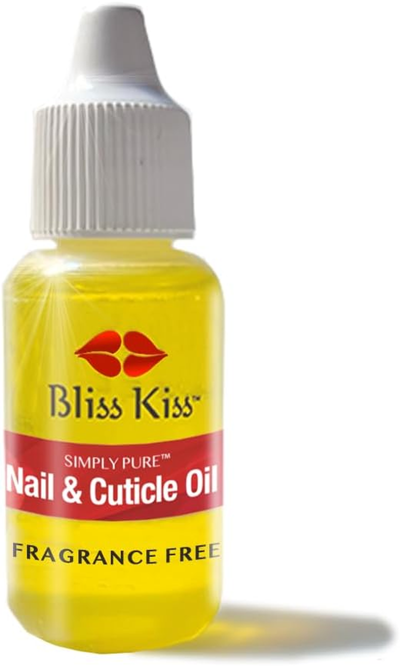 Bliss Kiss Simply Pure Cuticle & Nail Oil Dropper - Fragrance Free
