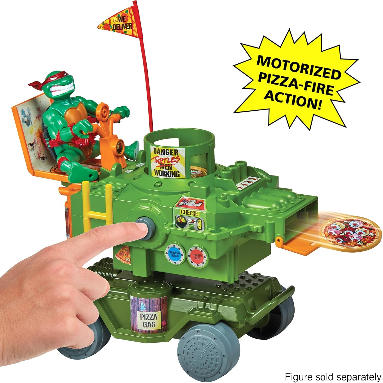 TMNT Classic Pizza Thrower Vehicle