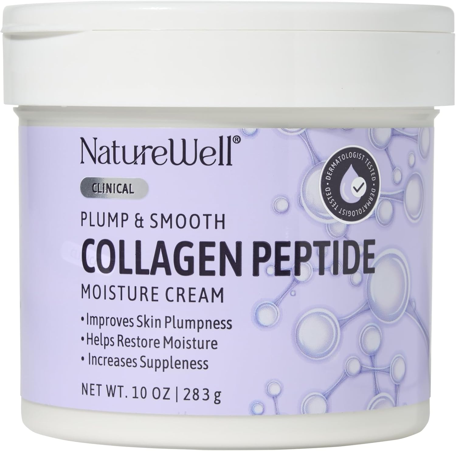 Naturewell Clinical Collagen Intense Moisture Cream, 10 Oz.