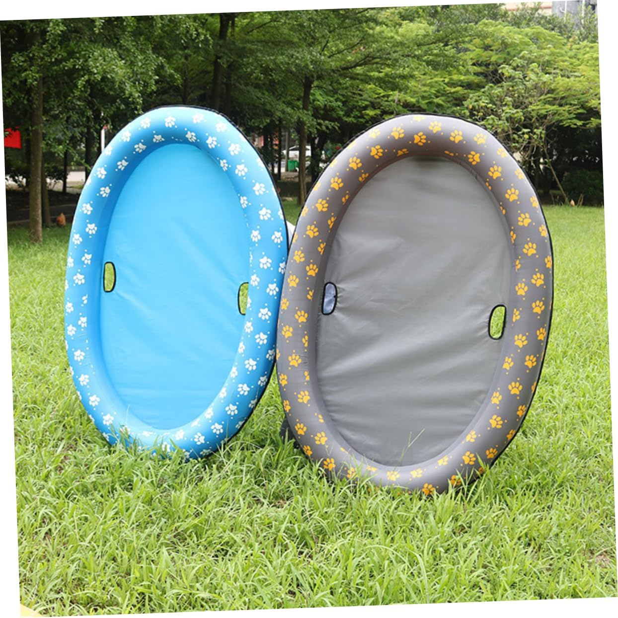 Inflatable Pet Floating Mat Dog Pool Water Pool for Dogs Cats Portable Folding Pet Swimming Water Play image number 5