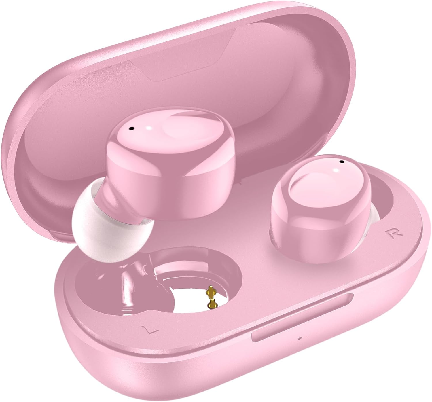 Kurdene Bluetooth 5.3 Wireless Earbuds, P3+ Deep Bass Hi-Fi Stereo Headset with Microphone In-Ear Call Noise Canceling Bluetooth Headphones, Immersive Premium Sound Ear Buds for Iphone, Android