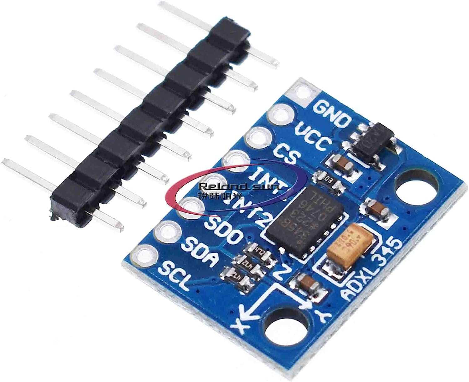 5Pcs GY-291 ADXL345 Digital Triaxial Acceleration of Gravity Inclination Module IIC SPI image number 3