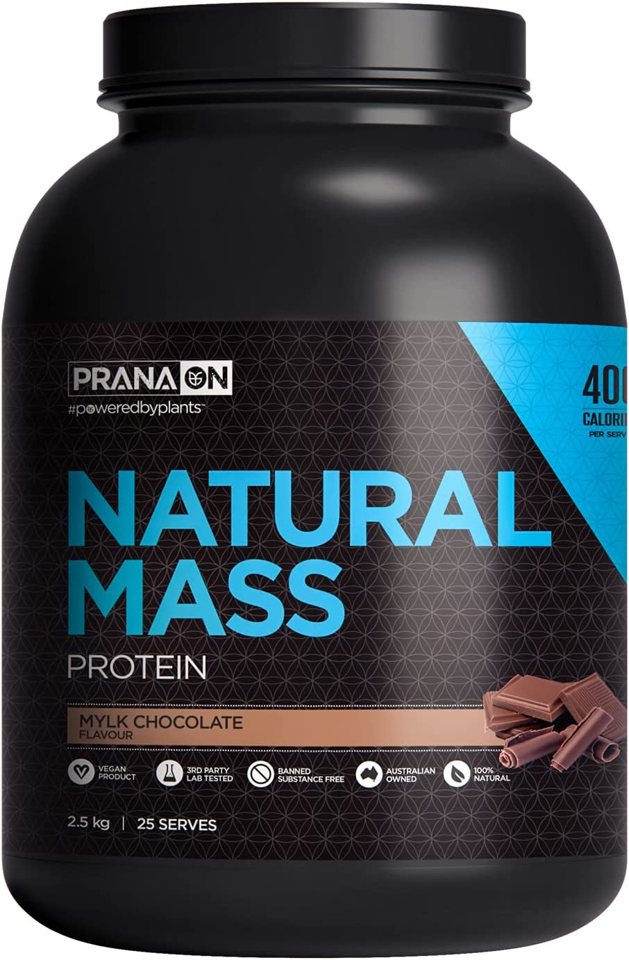Pranaon Natural Mass Powder