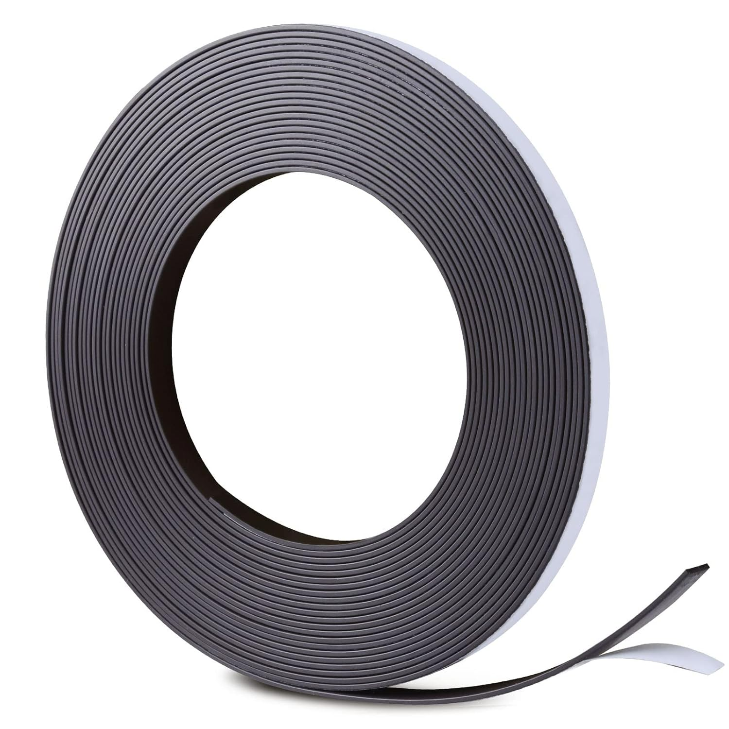 MIN CI Flexible Magnetic Tape Roll, 5 Mx10 Mmx1.5 Mm Magnetic Strip with Strong Self Adhesive, Perfect Magnetic Roll for Craft DIY Projects and Fridge Organization image number 3