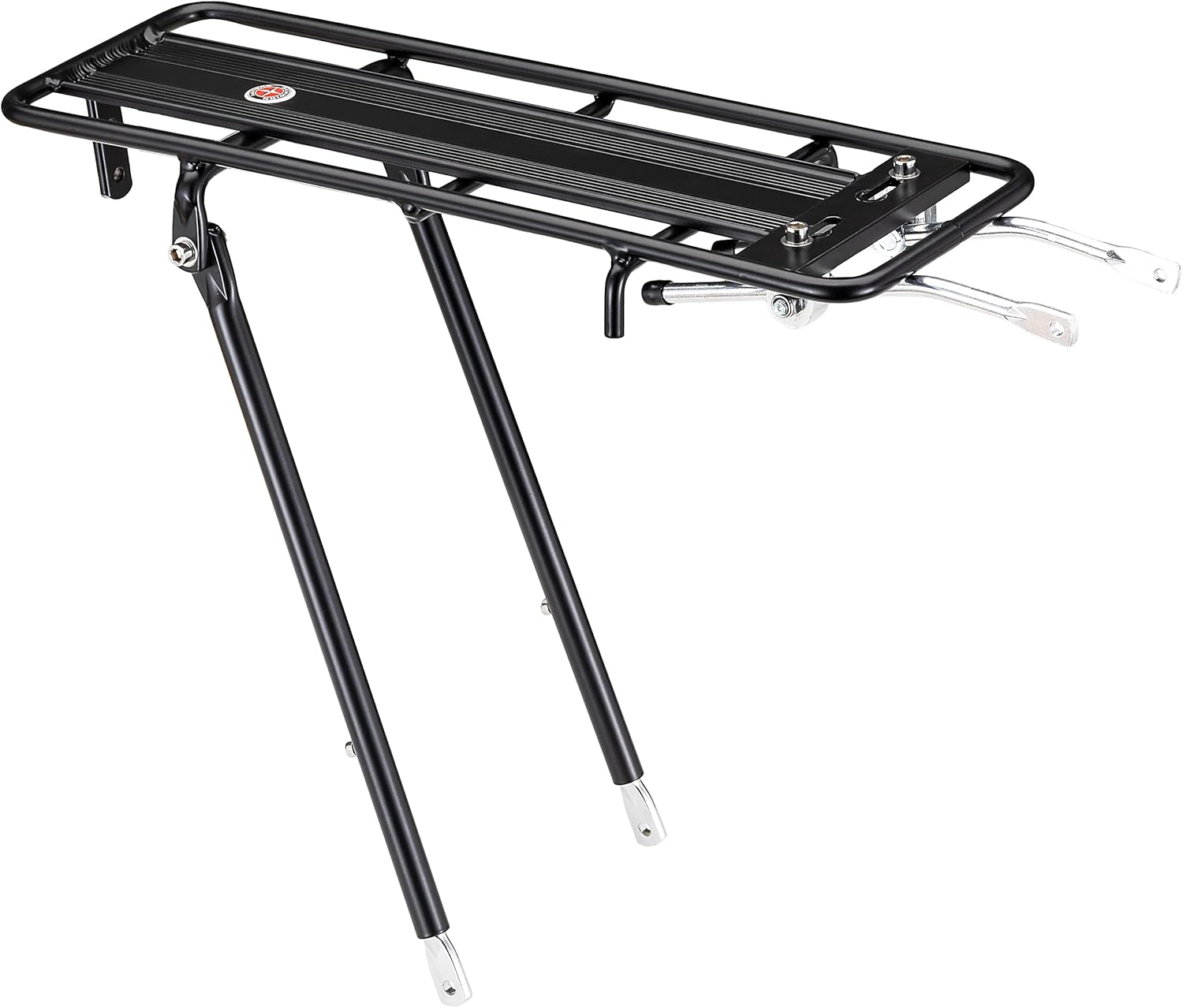 Schwinn Bike Rear Rack, Lightweight Compact Design, Can Hold up to 20 or 26 Lbs. Option, Fits Most Adult Bike Frames, Durable Construction, Additional Cargo Options, Bike and Cycling Accessories image number 2