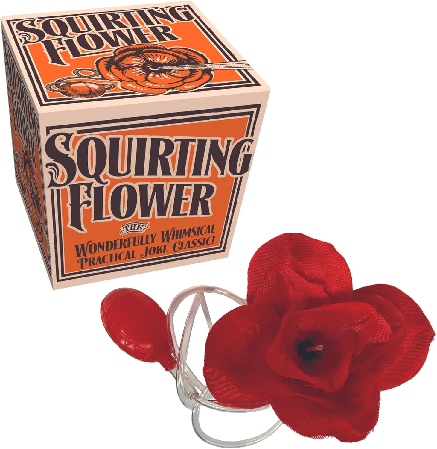 House of Marbles Squirting Flower, Prank Toy, Novelty Gift!