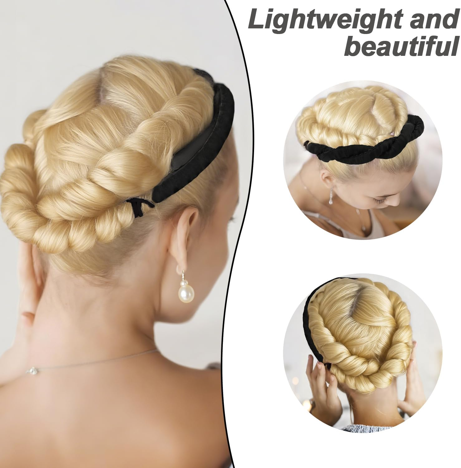 Thin Curling Iron Set No Heat for Overnight Curls, No Heat, Adjustable Flexible Rods, with Satin Cap, Sleeper for Long and Short Hair, Soft Curlers image number 4