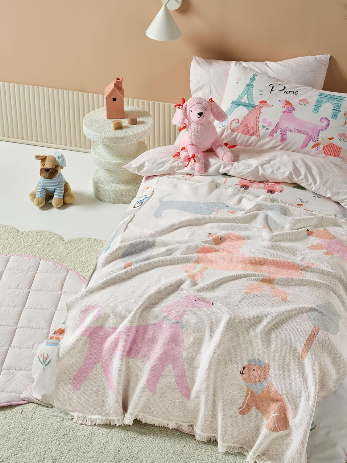 Linen House Kids Petite Paris Blanket image number 3