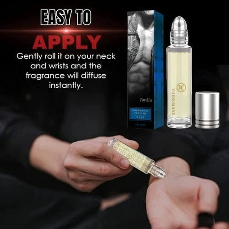 CARRORABI 2Pack Pheromone Perfume for Men and Women - Erotic Cologne Infused Oil, Long Lasting Fragrance, 10Ml Roll-On image number 3