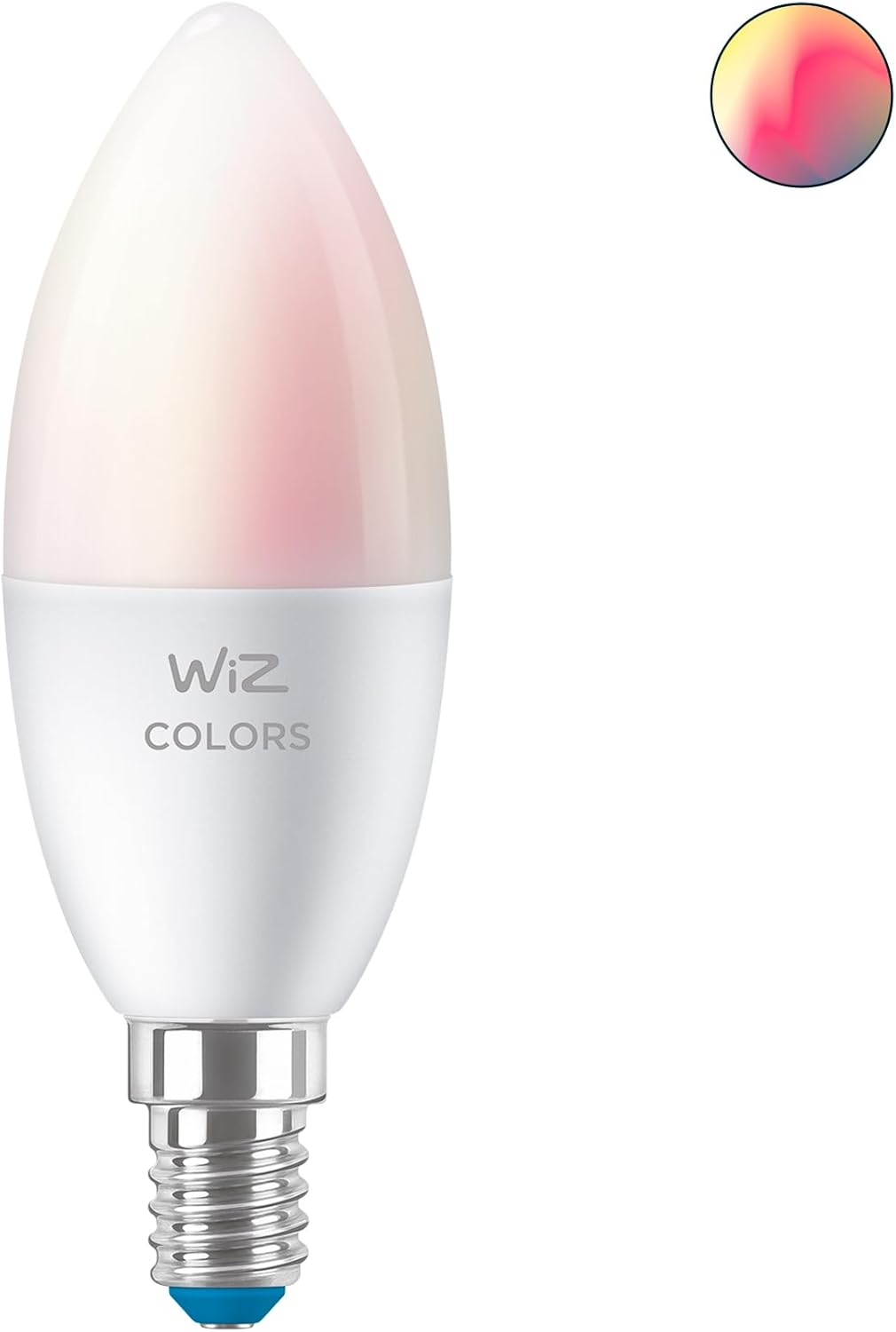 Wiz E14 Wi-Fi + Bluetooth Candle LED Bulb image number 4