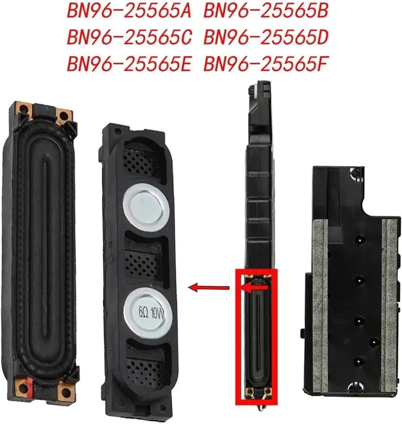 1Pcs TV Speaker Core Accessories Bn96-25565A，Compatible for Samsung TV UA46F5000 UA46F5100 UA46F5300 UA46F5500 UA46F6300 UA46F6400 image number 2