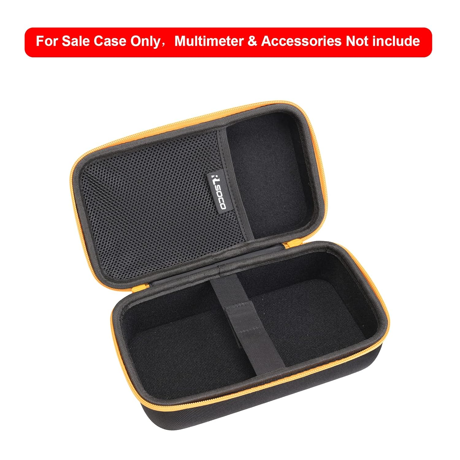 RLSOCO Hard Case for Fluke 87V/86V/83V/77-IV Digital Multimeter - Black (Case Only) image number 1