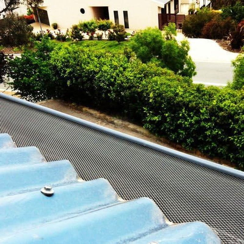 10M 20M Gutter Guard Aluminium Deluxe Leaf Mesh Keeps the Leafs Out (10) image number 3