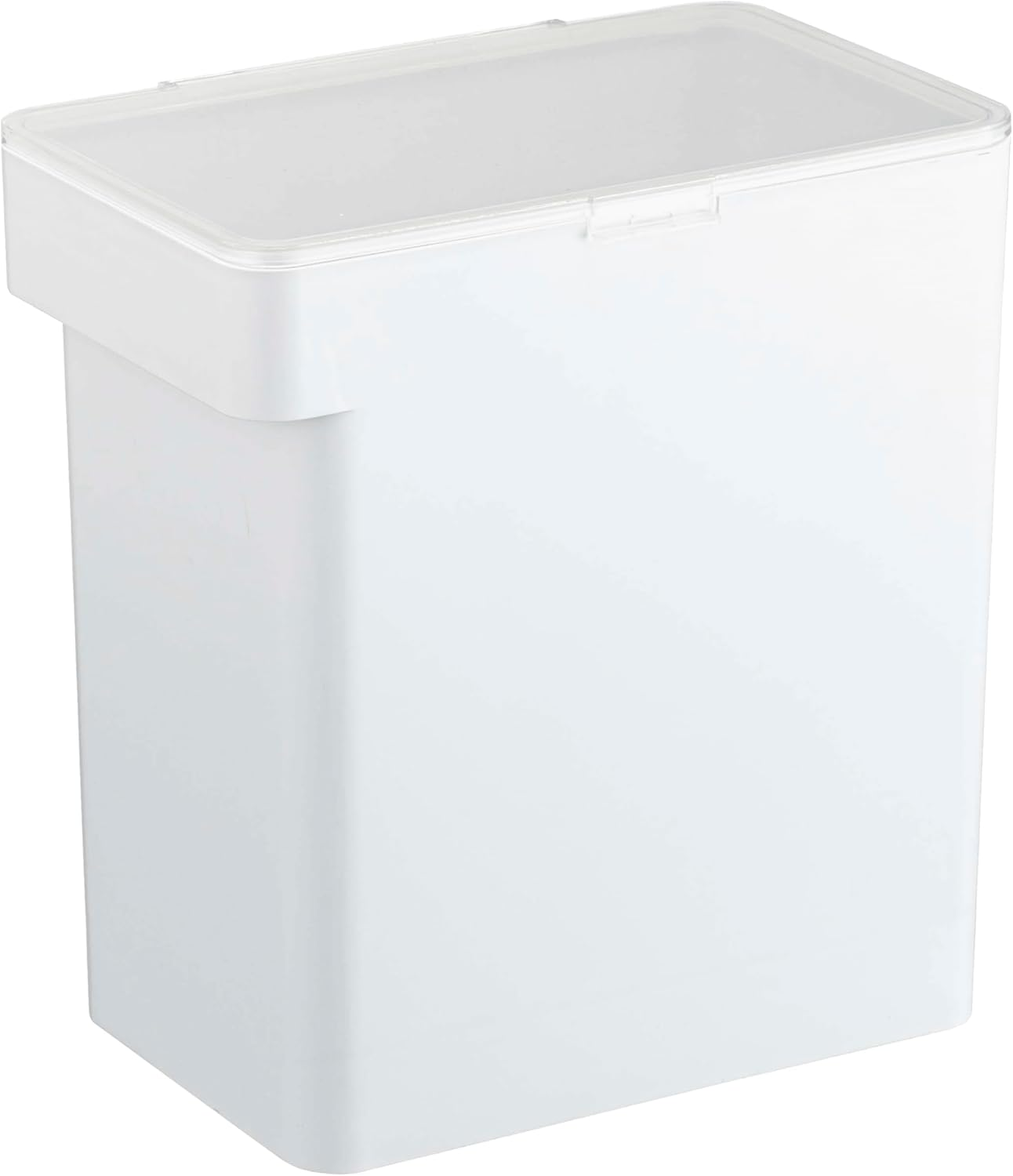 Yamazaki Home Rolling Airtight Food Storage Container (25 Lbs Polypropylene | Extra Large | Pets, Black