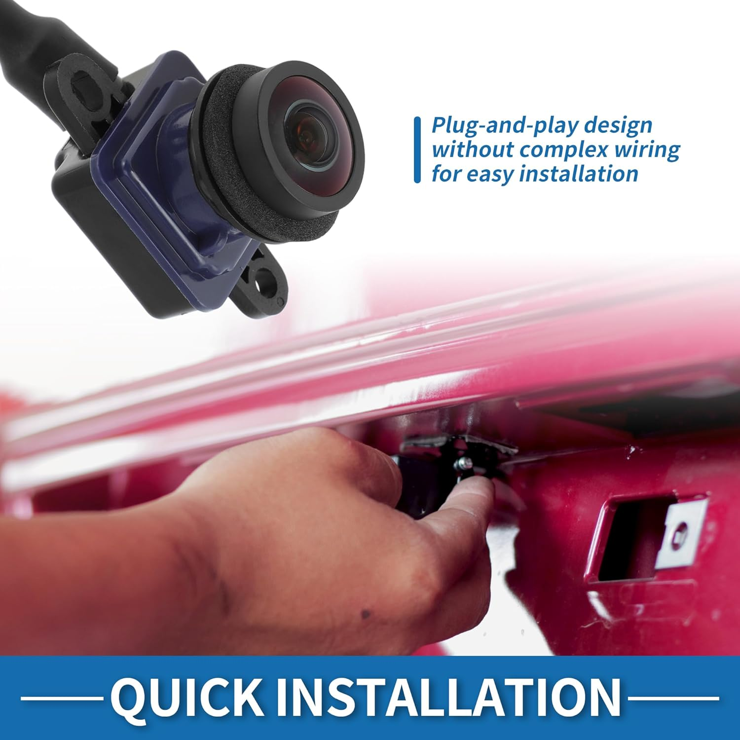 X AUTOHAUX Rear View Camera for Dodge Durango for Jeep Grand Cherokee 2011-2013 Park Assist Backup Reverse Camera Replace No.56054059Ac/56054059Ad/56054059Ae image number 6