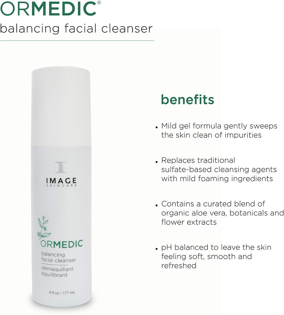 Image Skincare Ormedic Balancing Facial Cleanser, 177Ml